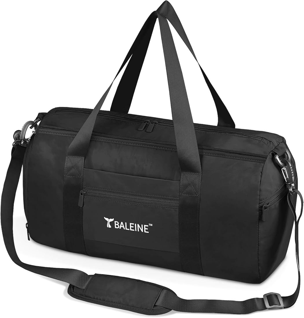 Gym Bag for Women and Men, Small Duffel Bag for Sports, Gyms and Weekend Getaway, Waterproof Duff... | Amazon (US)