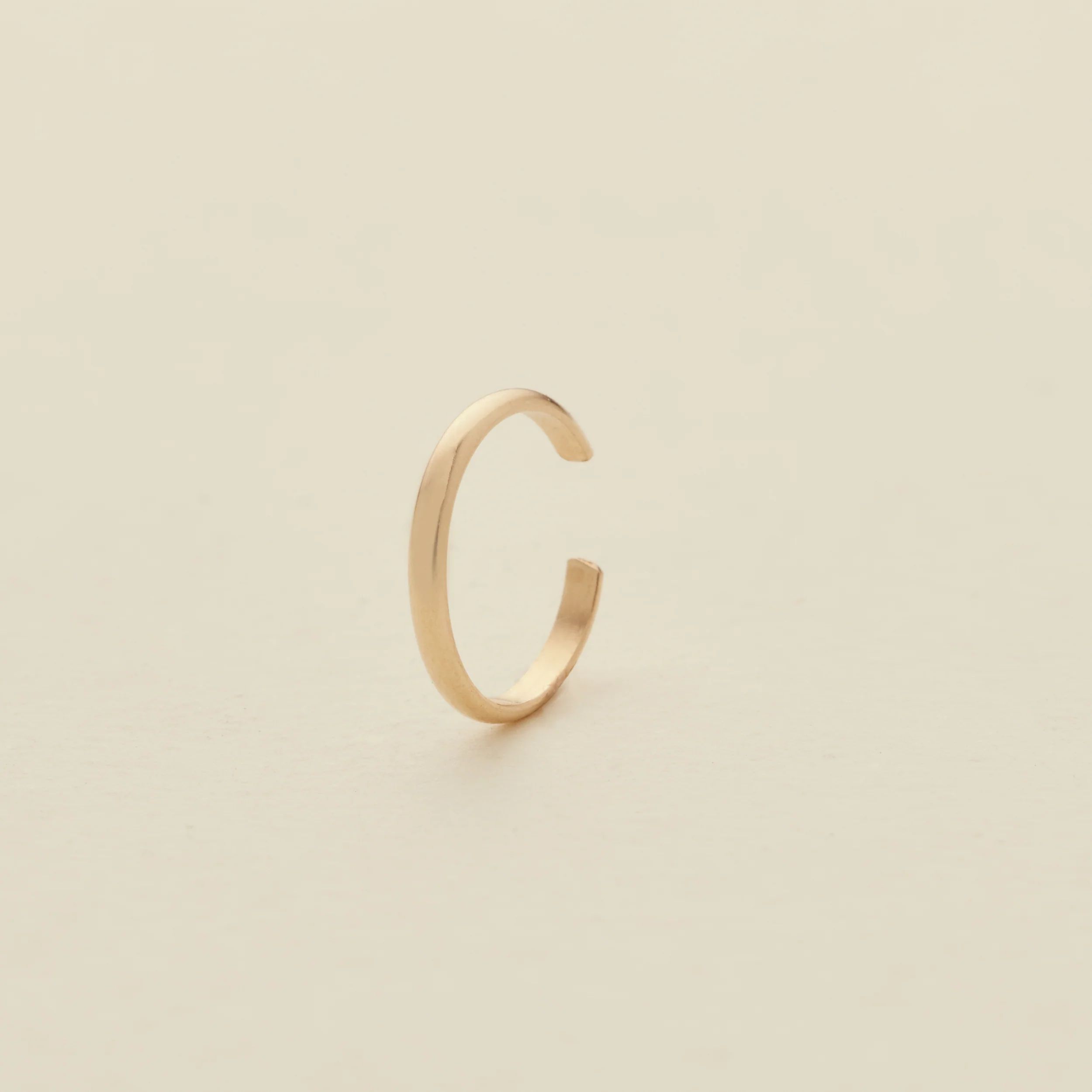Luster Rounded Cuff Earring - Single | Made by Mary (US)