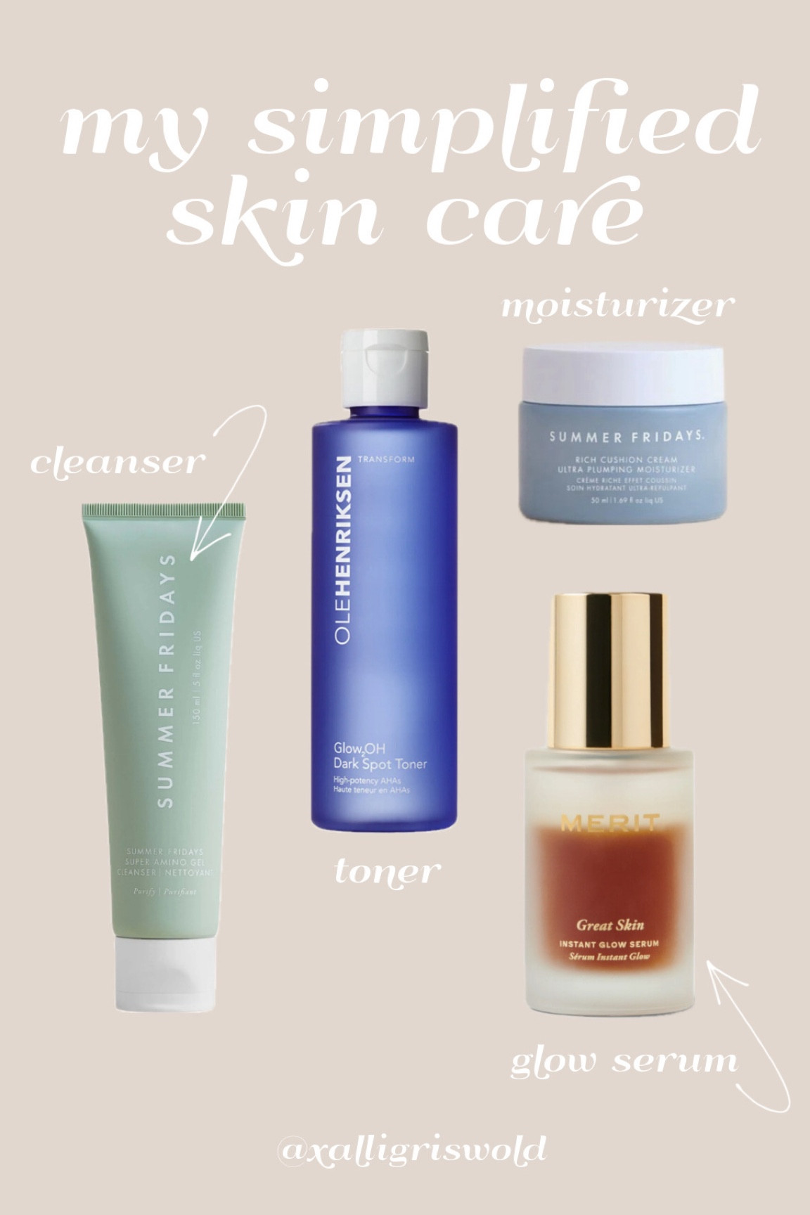 My simplified skin care routine during the winter ❄️🥰

#LTKMostLoved #LTKbeauty #LTKGiftGuide