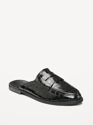 Loafer Mule Shoes for Women | Old Navy (US)
