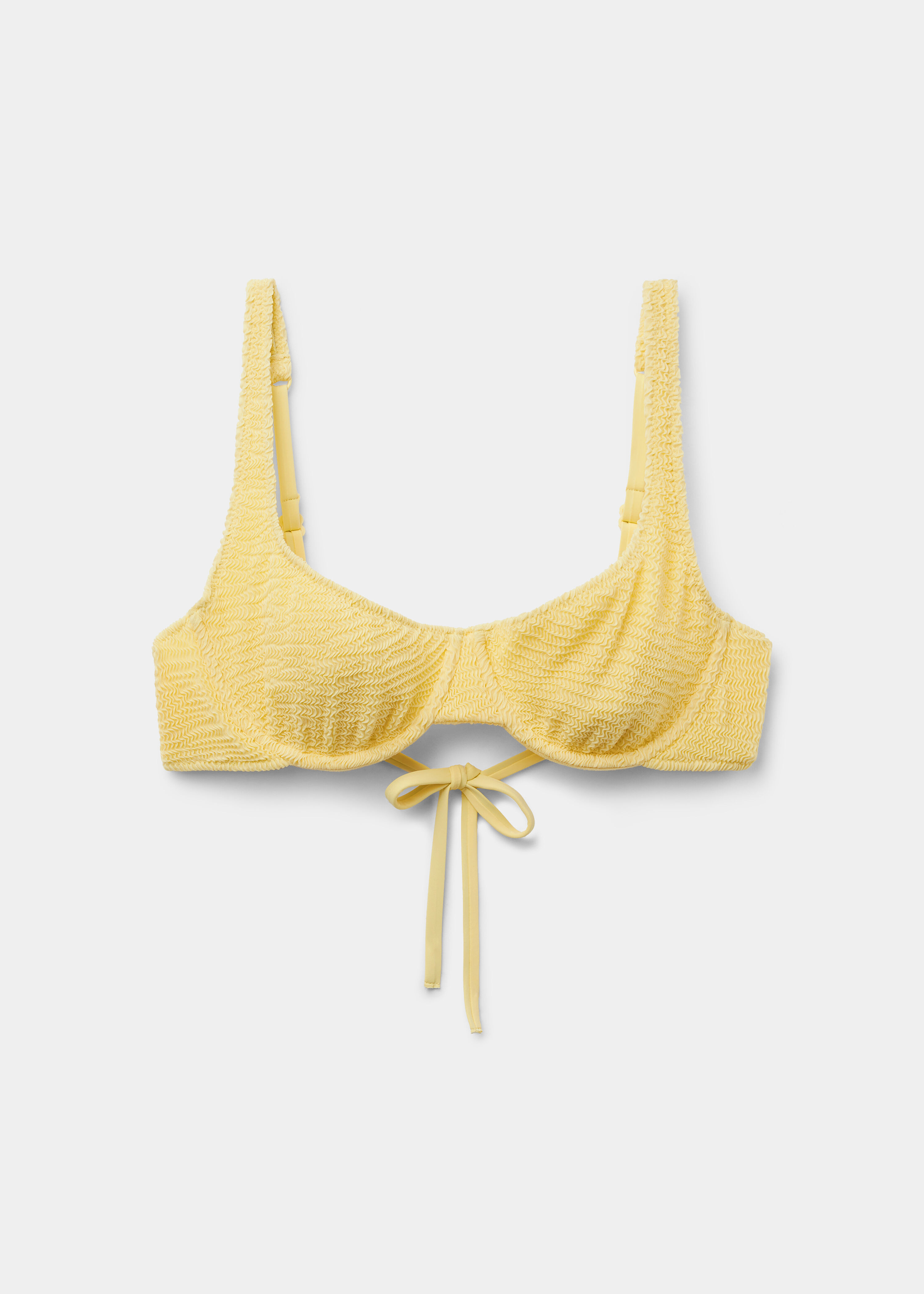 Balconette Swimsuit Top Crinkle Waves | Calzedonia US