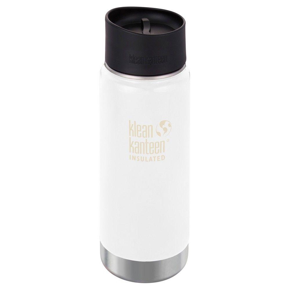 Klean Kanteen 16oz Insulated Stainless Steel Wide Mouth Tumbler - White | Target