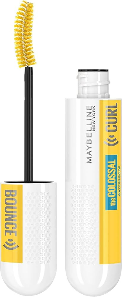 Maybelline Volum' Express Colossal Curl Bounce Waterproof Curling Mascara, Very Black, 1 Count | Amazon (US)