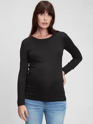 Maternity Modern Crewneck T-Shirt | Gap (US)