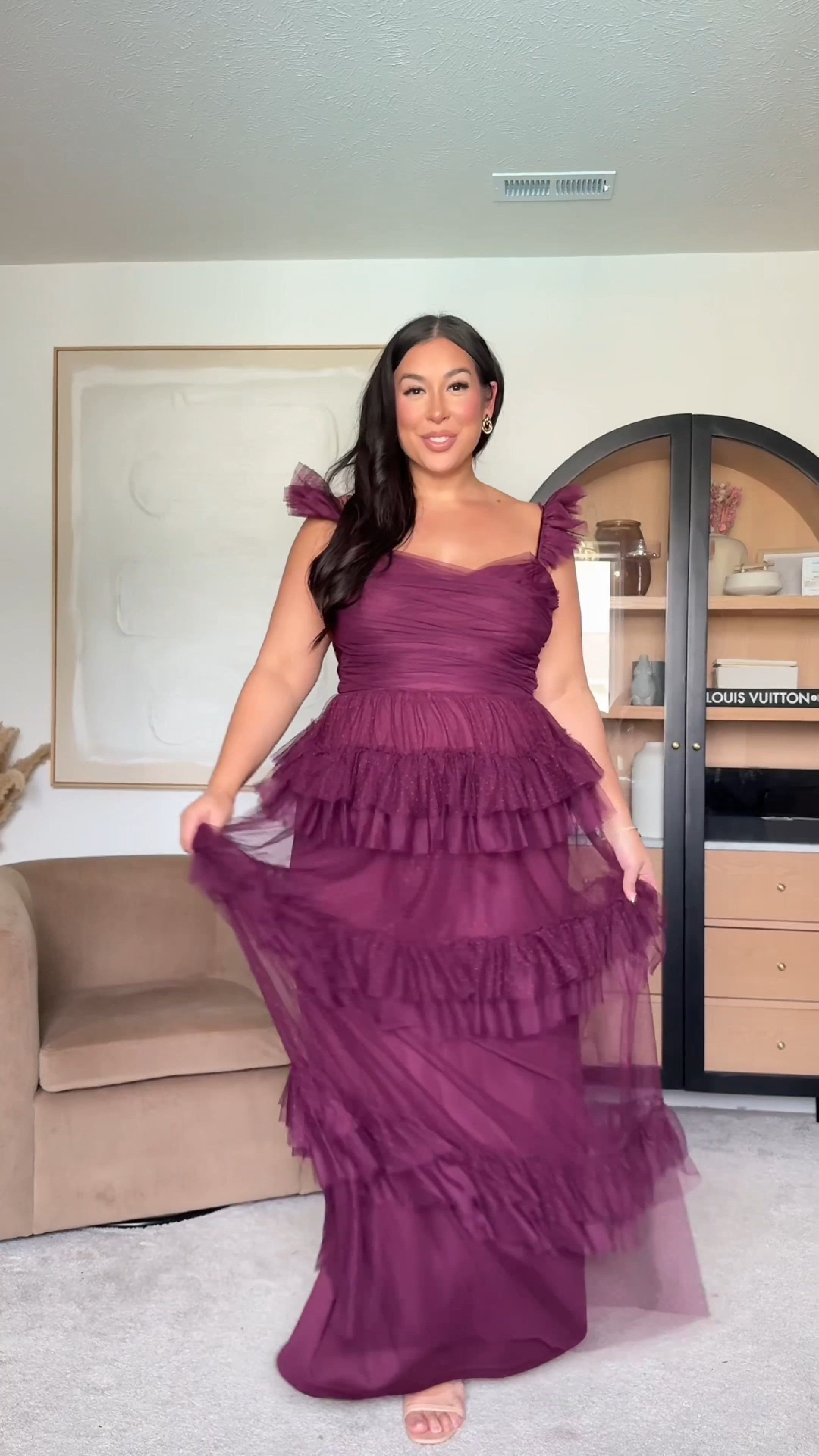 Loving this dress and this plum color for fall is everything!! Mid size, fall, wedding guest, fashion

#LTKootd #LTKMidsize #LTKWedding