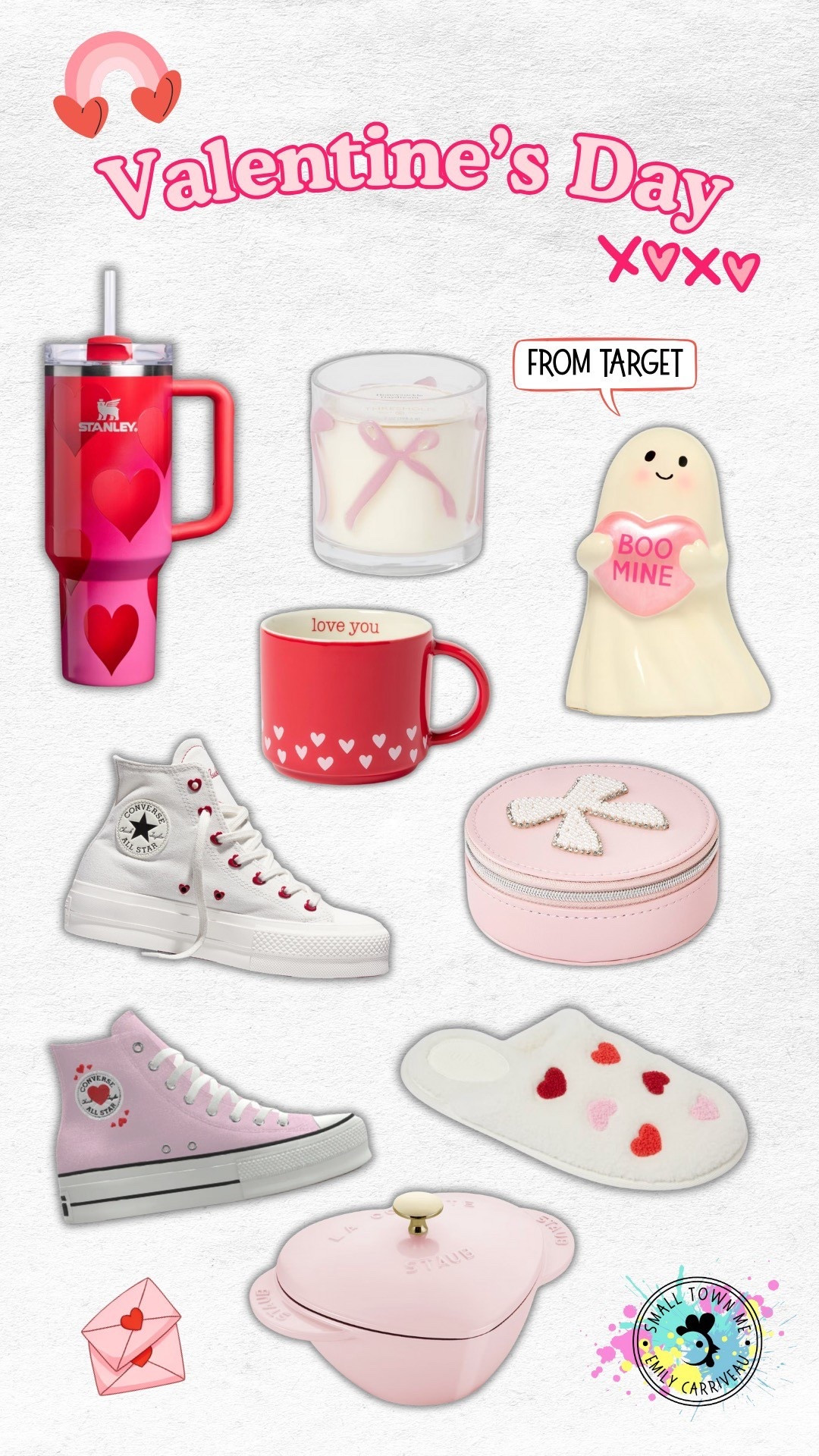 Valentine’s Day gifts/decorations all from target!
Home decor, Valentine’s Day decor

#LTKdayinmylife #LTKValentine #LTKSeasonal