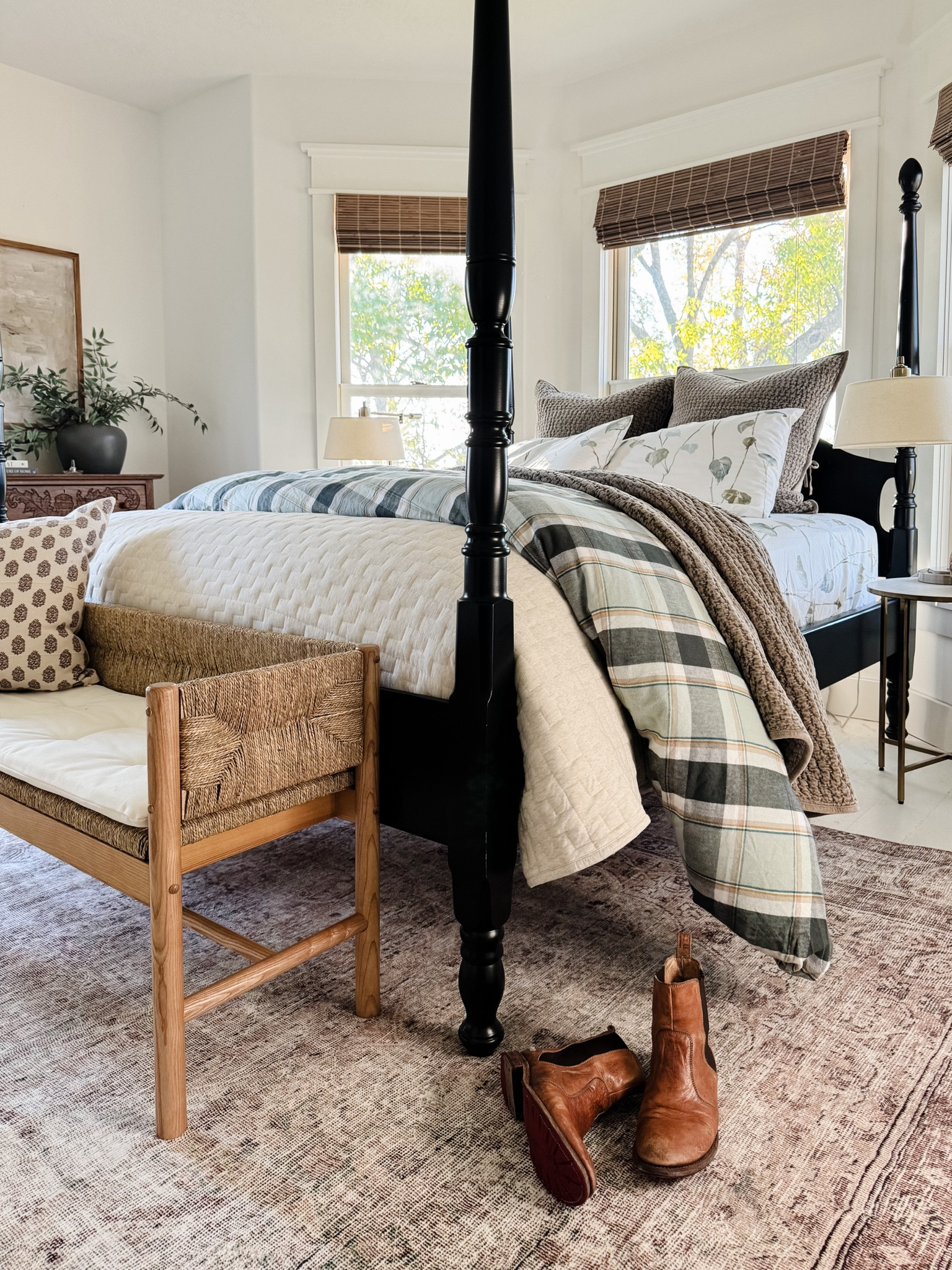 The coziest fall bedding from @thecompanystore you haven’t felt soft until you feel this plaid flannel duvet! Don’t get me started on the Ophelia quilt, it’s amazing! #thecompanystore #thecompanyfamily #fallbedding #cozybedding

#LTKhome