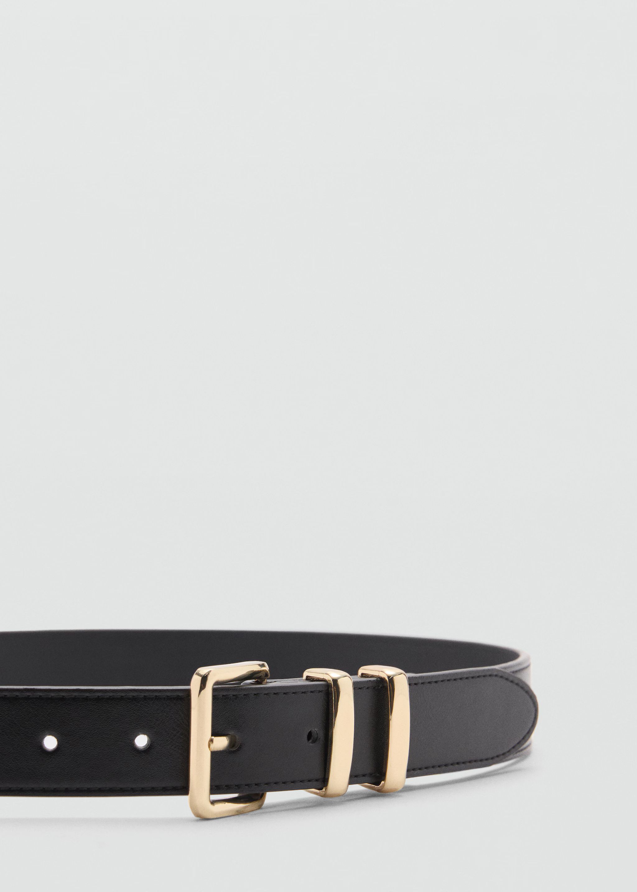 Square buckle belt - Woman | MANGO USA | MANGO (US)