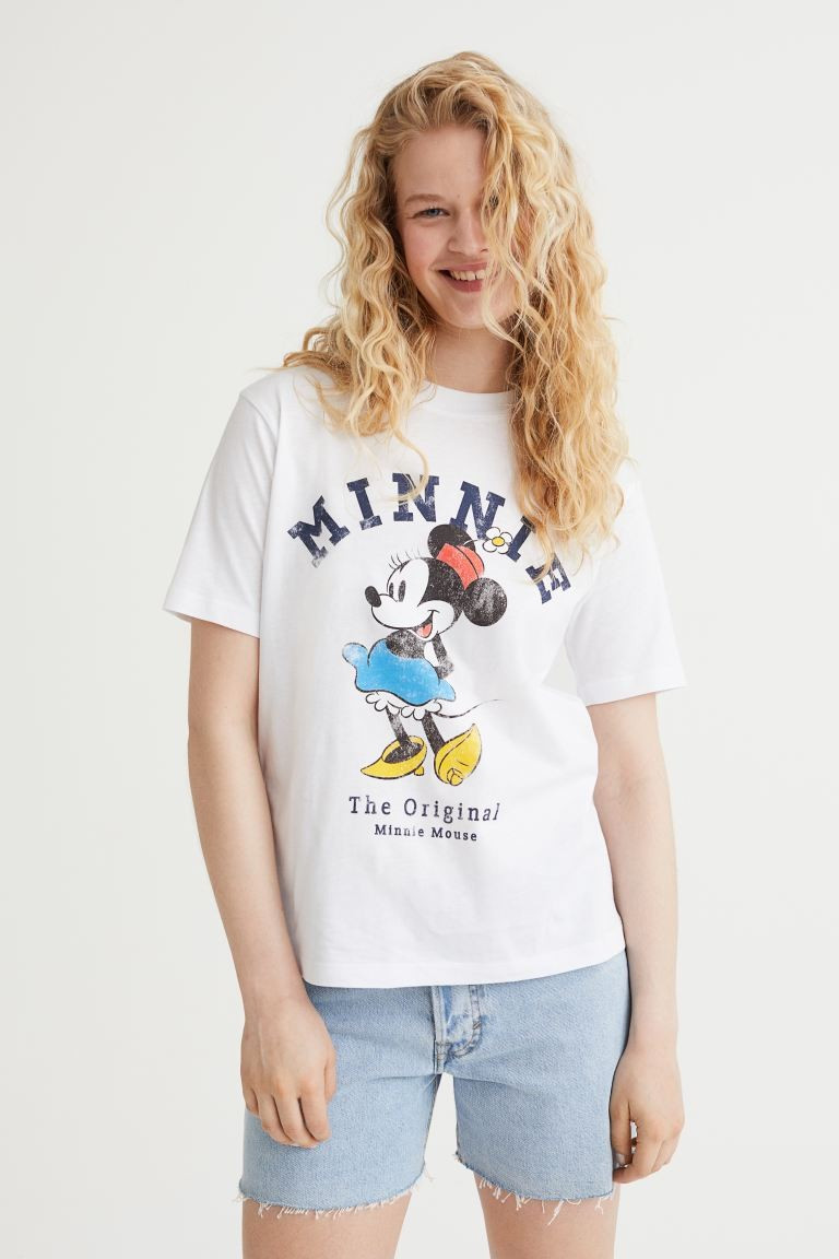T-shirt with Motif | H&M (US + CA)