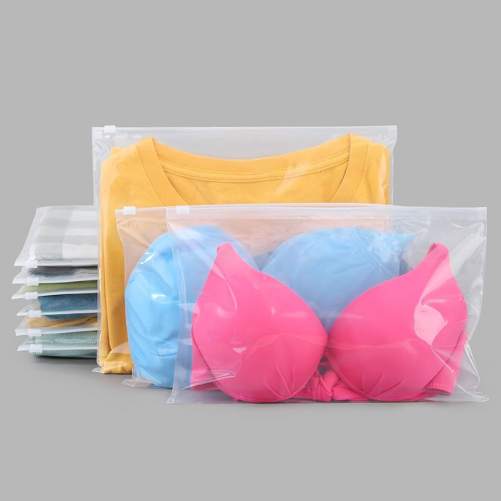 Clear Swimsuit Storage Bags, Clear Shirt Packaging Bags for Bikini, Swimwear, Bathing Suit Storag... | Amazon (US)