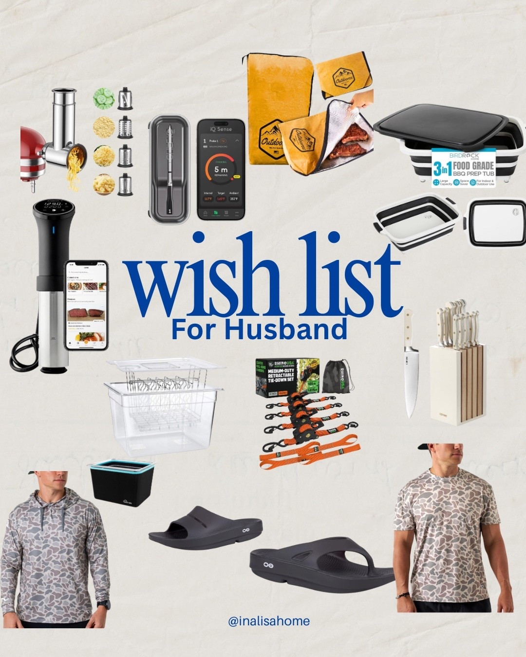 Things that are on my husbands Amazon list..he’s the cook in the family if you can’t tell 😅

#LTKGiftGuide #LTKCyberWeek #LTKMens