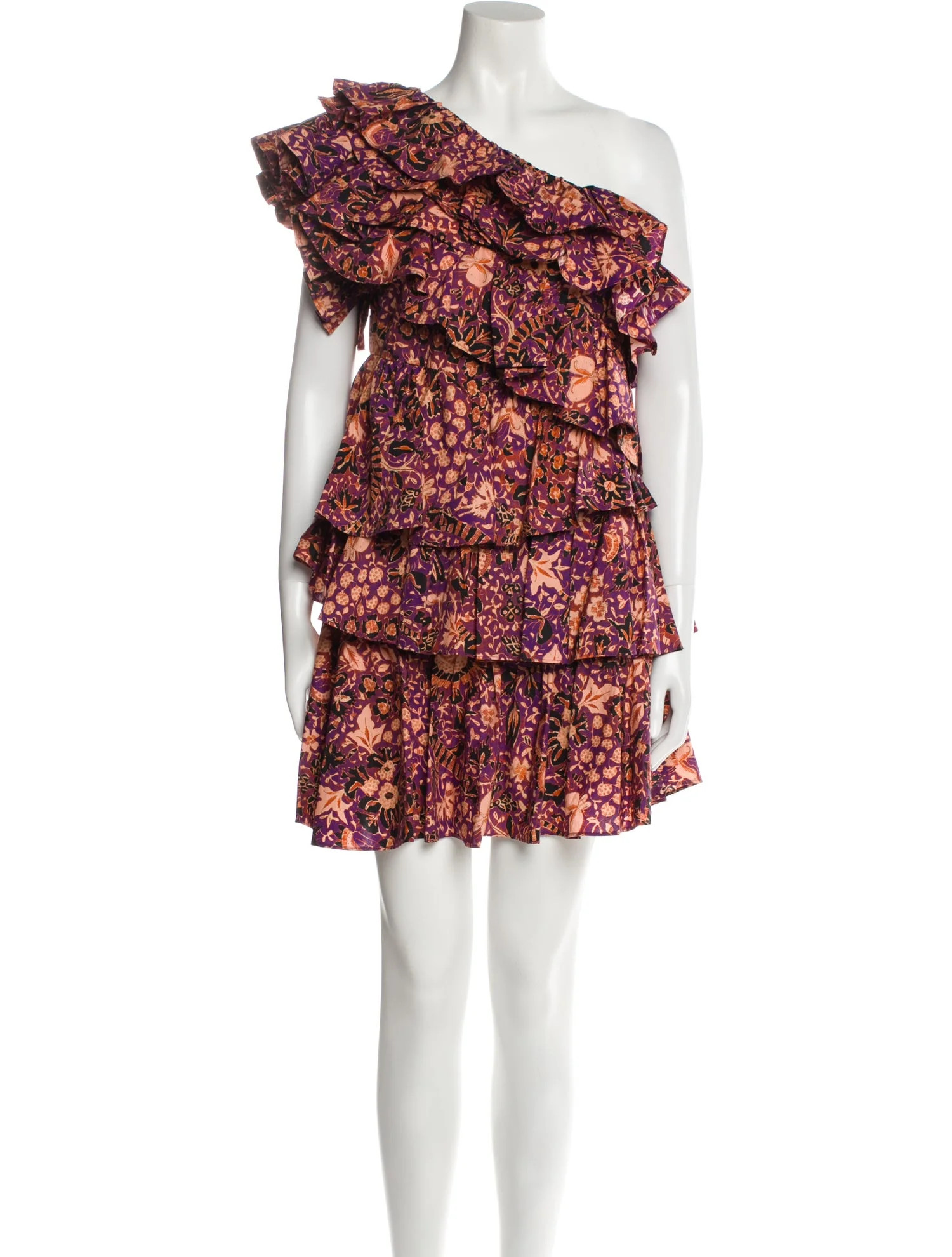 Floral Print Mini Dress w/ Tags | The RealReal