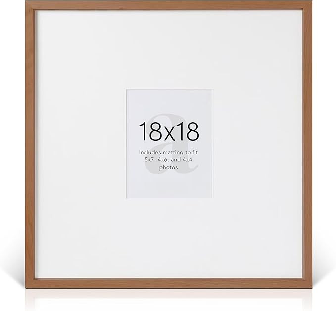 artisane home goods - Gallery Frame 1.0, Picture Frame, 18x18 Walnut, Gallery Wall Frame Set, Lar... | Amazon (US)