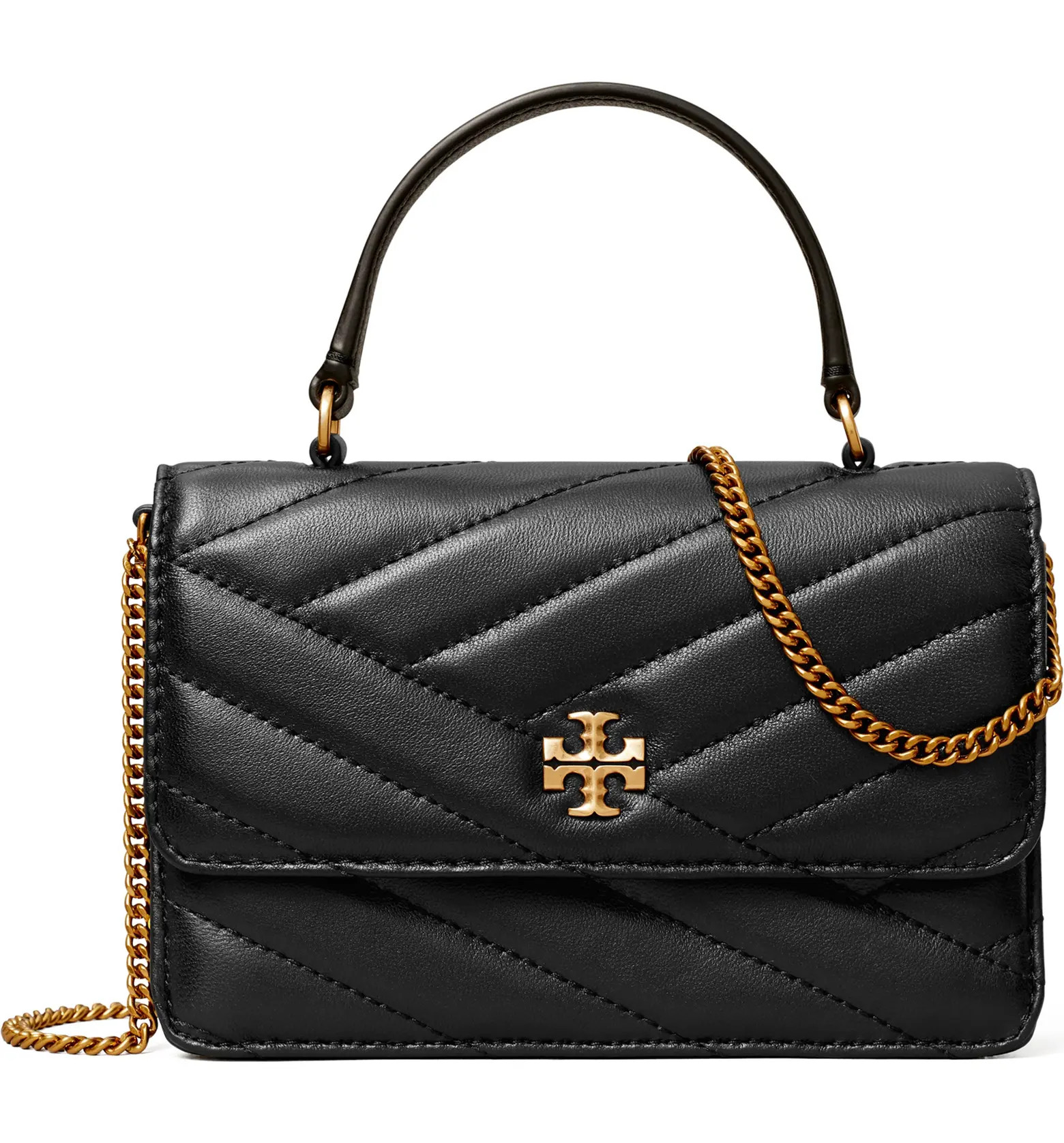 Mini Kira Chevron Quilted Leather Top Handle Bag | Nordstrom