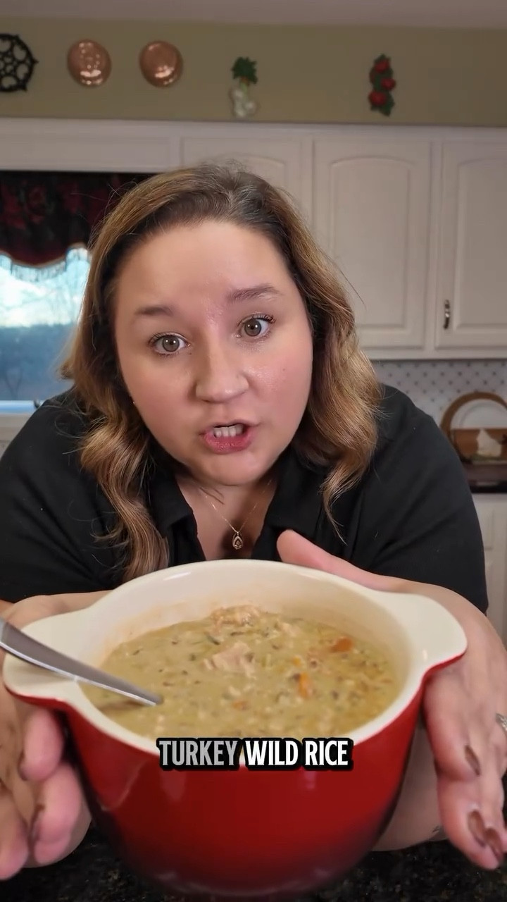 I know we all have loads of leftovers this time of year and I’m not a fan of eating the same thing every single night after Thanksgiving. Try making this soup with this years leftover turkey!

#LTKfoodie #LTKHoliday #LTKmomlife