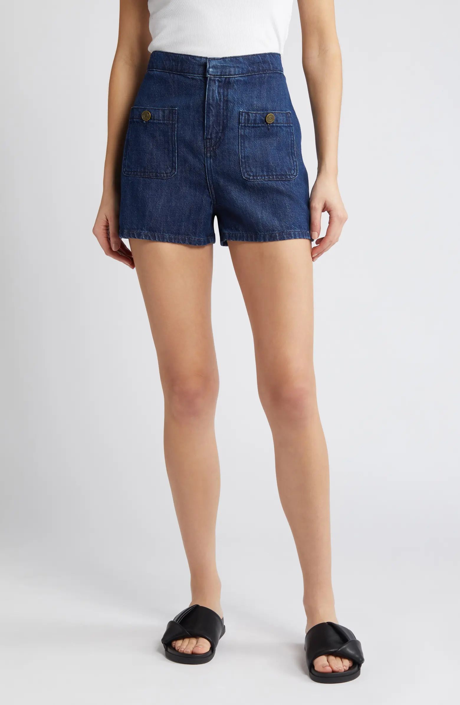 FRAME Pocket Denim Shorts | Nordstrom | Nordstrom