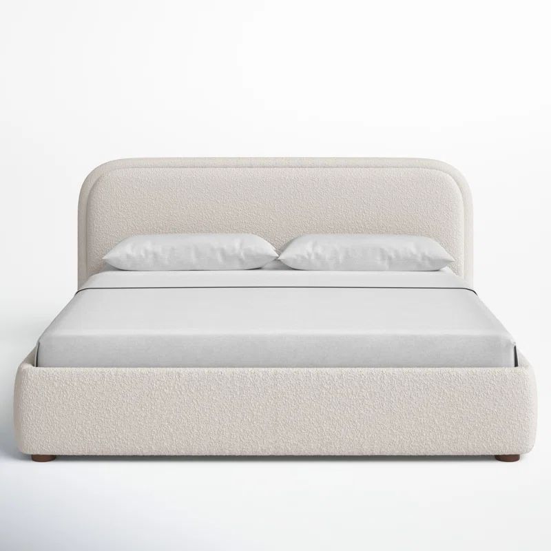 Shonda Upholstered Low Profile Platform Bed | Wayfair Professional
