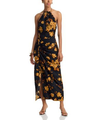 Rose Halter Guest of Maxi Dress - Exclusive | Bloomingdale's (US)