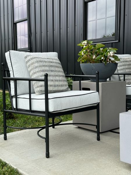 Just got these new patio chairs from Amazon and they’re only 429 for a set of two shipping is fairly quick right now and there’s not a ton in stock so I wouldn’t wait on these. These look so high-end. Patio lounge chair, patio accent chair, patio club chair from Amazon.

#LTKSaleAlert #LTKHome #LTKStyleTip