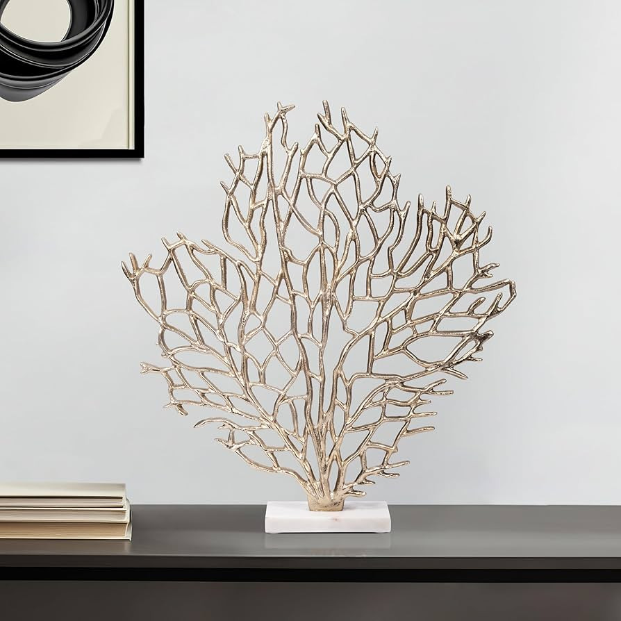 Sagebrook Home Nature-Inspired Sculpture, Decorative Art Piece for Modern Home, Artisan Crafted, ... | Amazon (US)