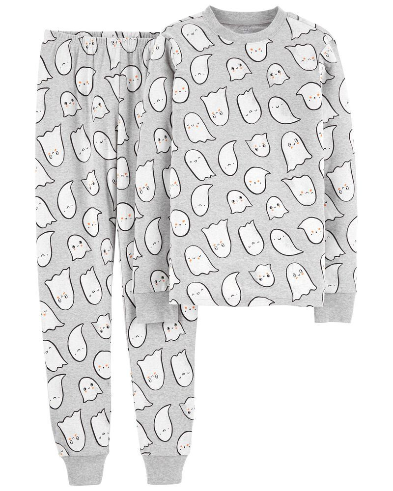 2-Piece Adult Unisex Halloween Ghost 100% Snug Fit Cotton PJs | Carter's