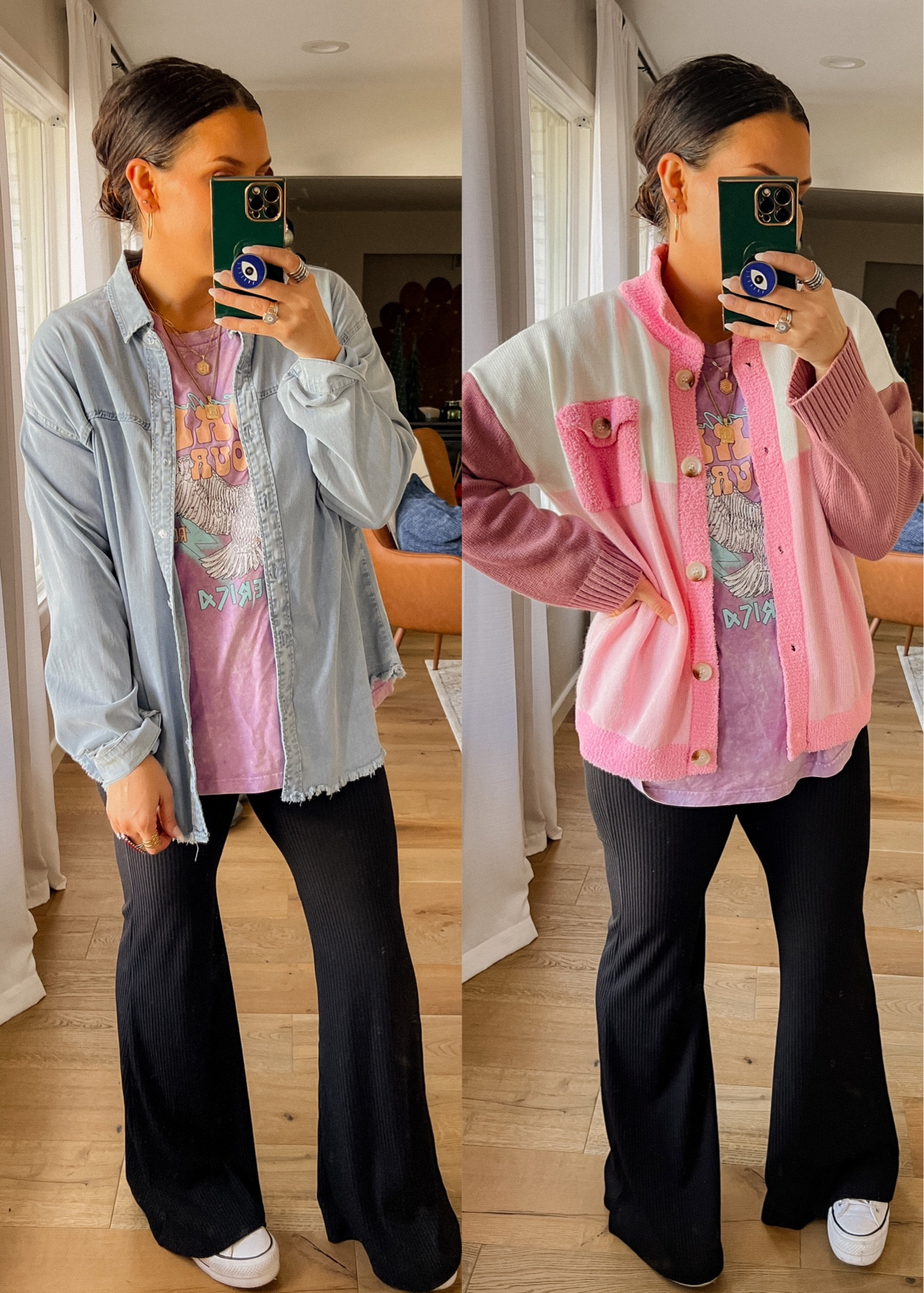 Pink Lily code: BWC20 for 20% Off
All tops: XL
Flare leggings: Large


#LTKshoecrush #LTKunder100 #LTKunder50