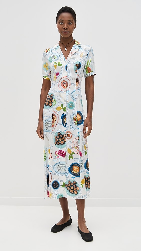 Lingua Franca Lampi Button Down Dress | Shopbop | Shopbop