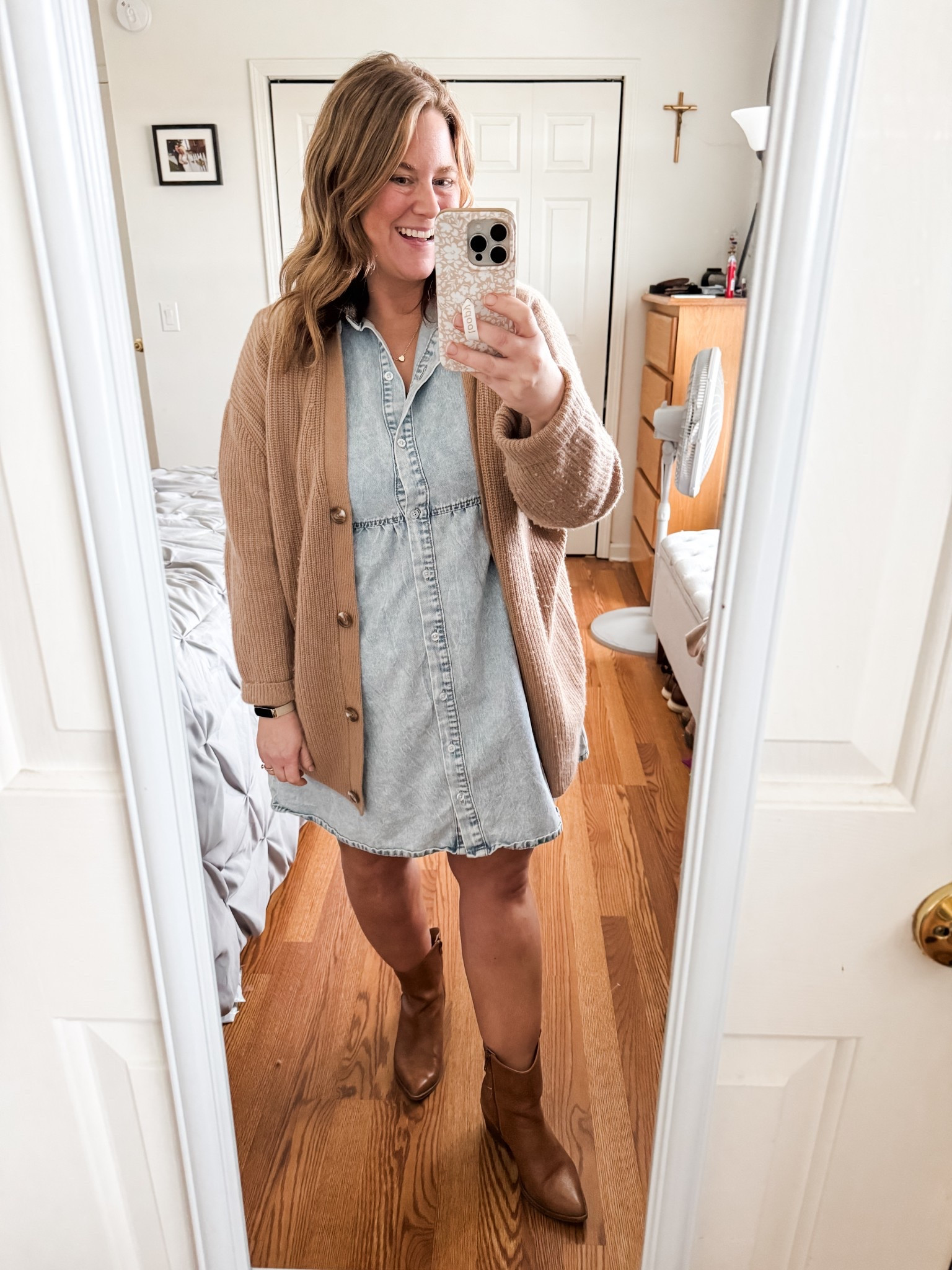 Denim dress (large) 
Teacher outfit 


#LTKMidsize #LTKFindsUnder50 #LTKWorkwear