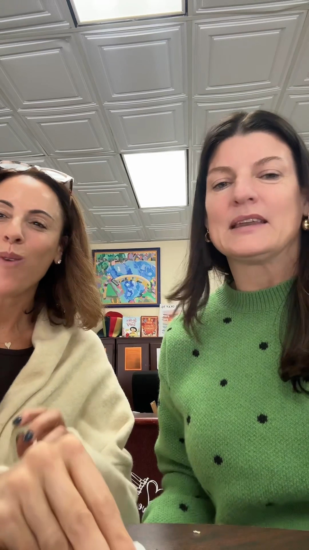 The sweater...

#LTKmomlife #LTKdayinmylife #LTKSaleAlert