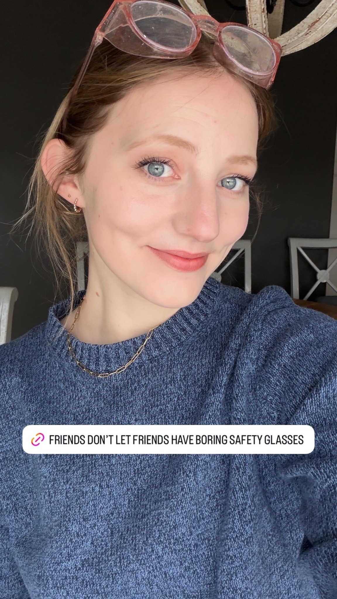 Pink safety glasses - because why would you be boring when you can be fun?!?

#LTKWorkwear