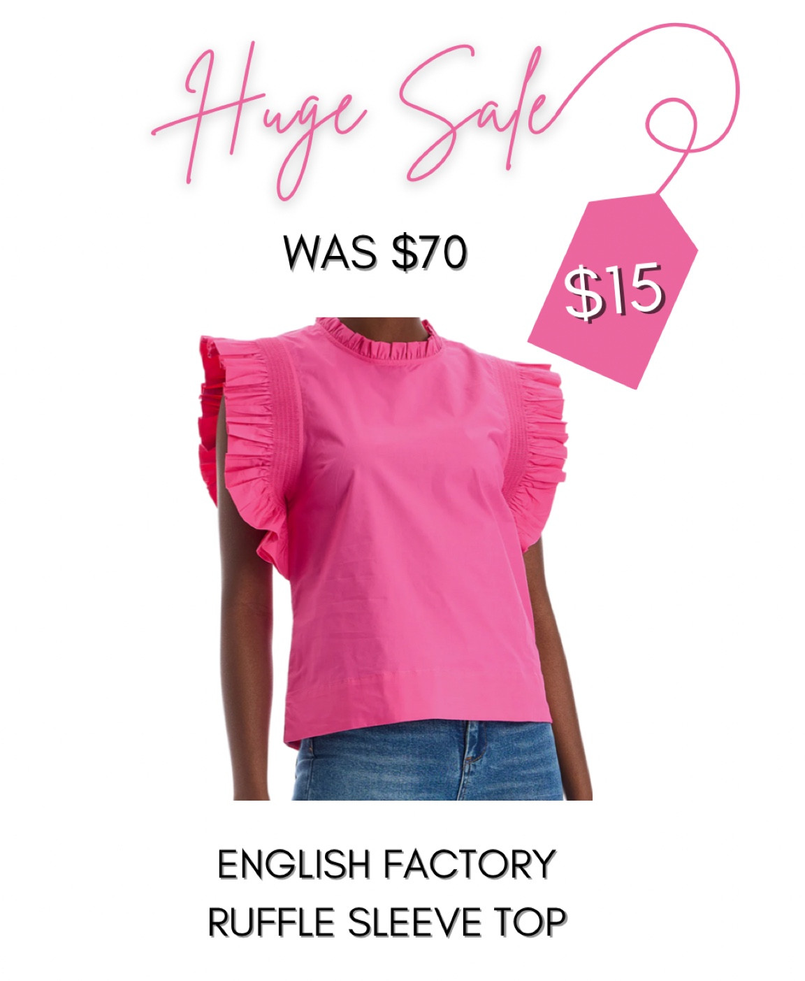 Major savings on this English Factory top!!! Almost out of stock! Perfect top for Spring💗

Spring Outfit, Womens Fashion, Fashion Sale




#LTKfit #LTKsalealert #LTKSale