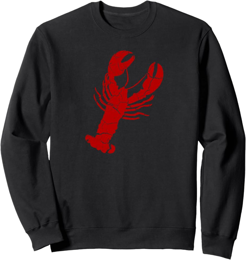 Vintage Lobster Print - Lobster Sweatshirt | Amazon (US)