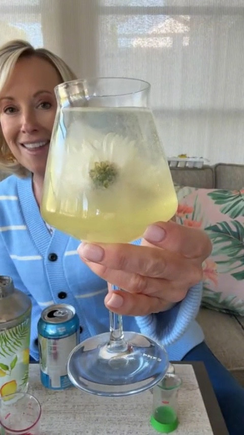 Every spring gathering needs a signature drink like this 🌼 The Oopsie Daisy is the prettiest sip of the season, complete with floral ice cubes for a fun finishing touch that can easily be made as a cocktail or a mocktail! It’s light, refreshing, and exactly what you want to drink on a warm spring day. Check out the recipes below to make this spring sip for yourself! 💛 

Floral Ice Cubes

Ingredients:
-1 bunch of smaller sized flowers
-1.5 cups of water

Directions:
-Take flowers and individually place them in the ice cub tray mold, cutting them right below the bud. 
-Put them in your freezer until completely frozen.
-Add them to your favorite cocktail, mocktail, or even just a glass of water for a fun touch to your spring drink!


Oopsie Daisy 

Ingredients: 
-2 oz limoncello
-1.5 oz gin
-Half a lemon freshly squeezed
-1 oz simple syrup
-Top with sparkling water
-Floral ice cubes 
-this drink can also be made as a mocktail!

Directions:
-Add ice, limoncello, gin, lemon, and simple syrup into a cocktail shaker. Shake until combined.
-Pour over floral ice cubes top off with sparkling water. 


#LTKfoodie #LTKHome #LTKSeasonal