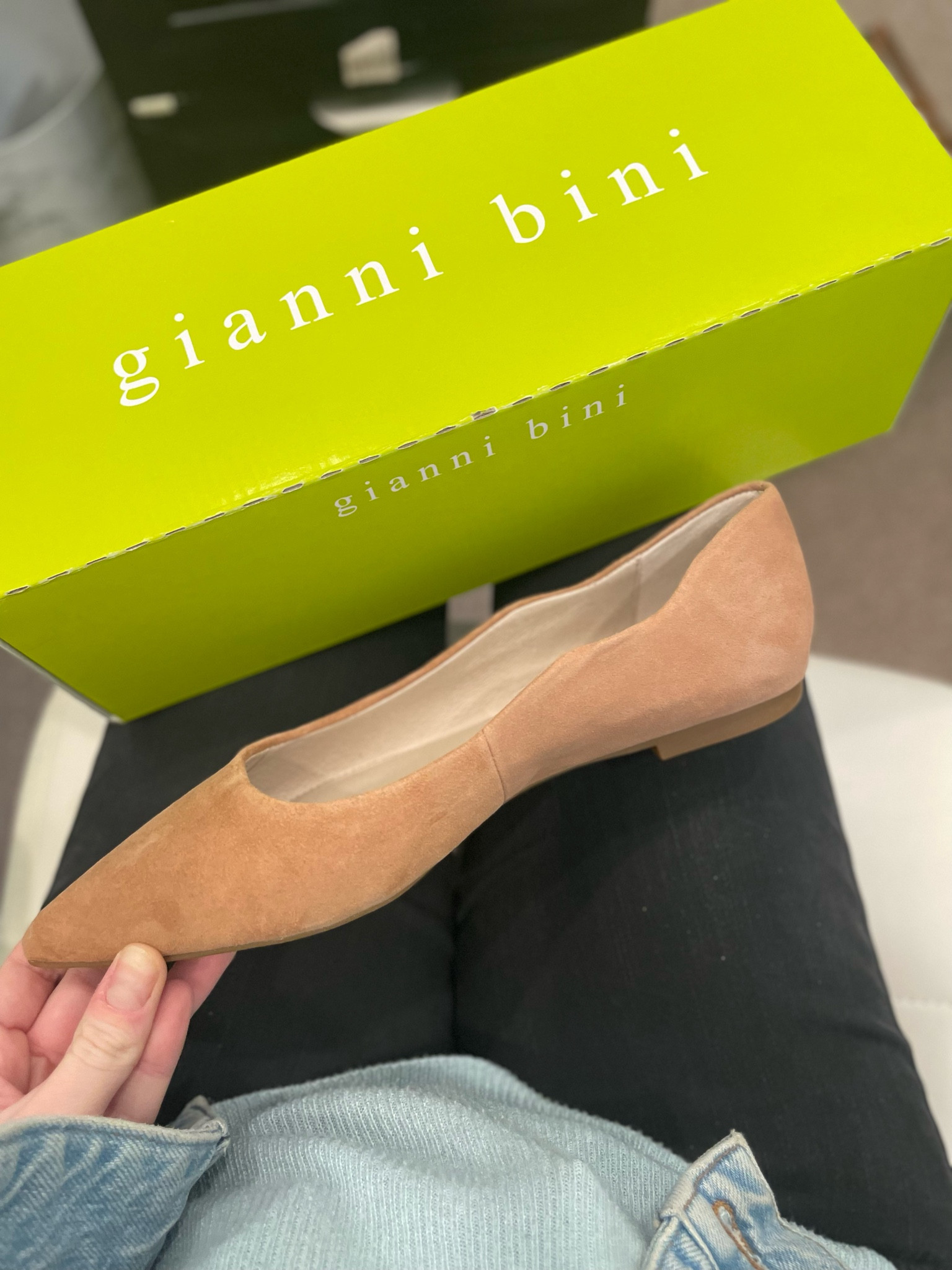 Dillards shoe sale. Gianni Bini Misti scalloped flats 

#LTKshoecrush