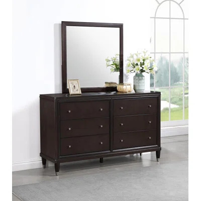 Hammond 6-drawer Dresser With Mirror | Wayfair North America