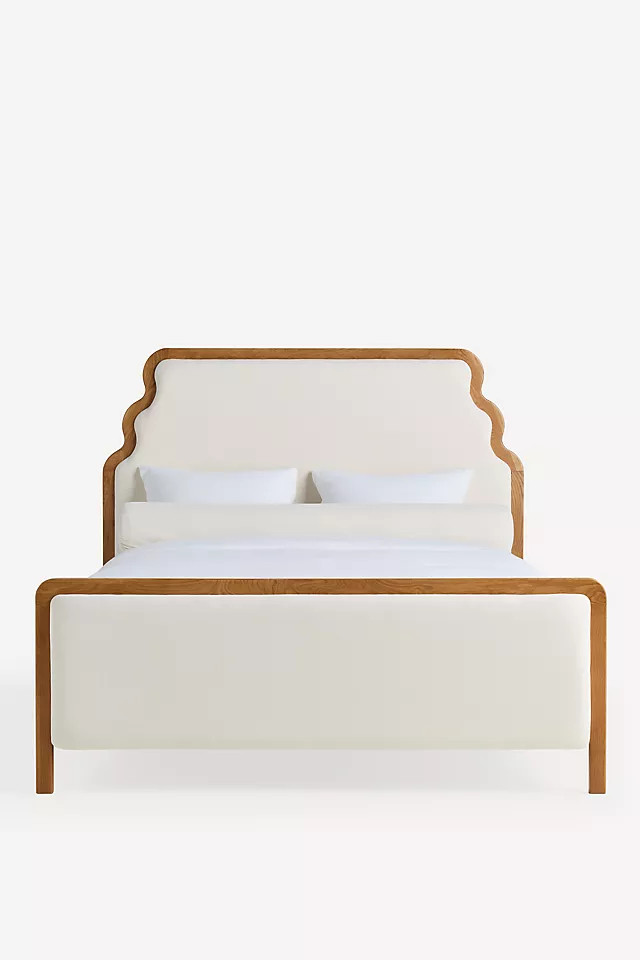 Pim Velvet Bed | Anthropologie (US)