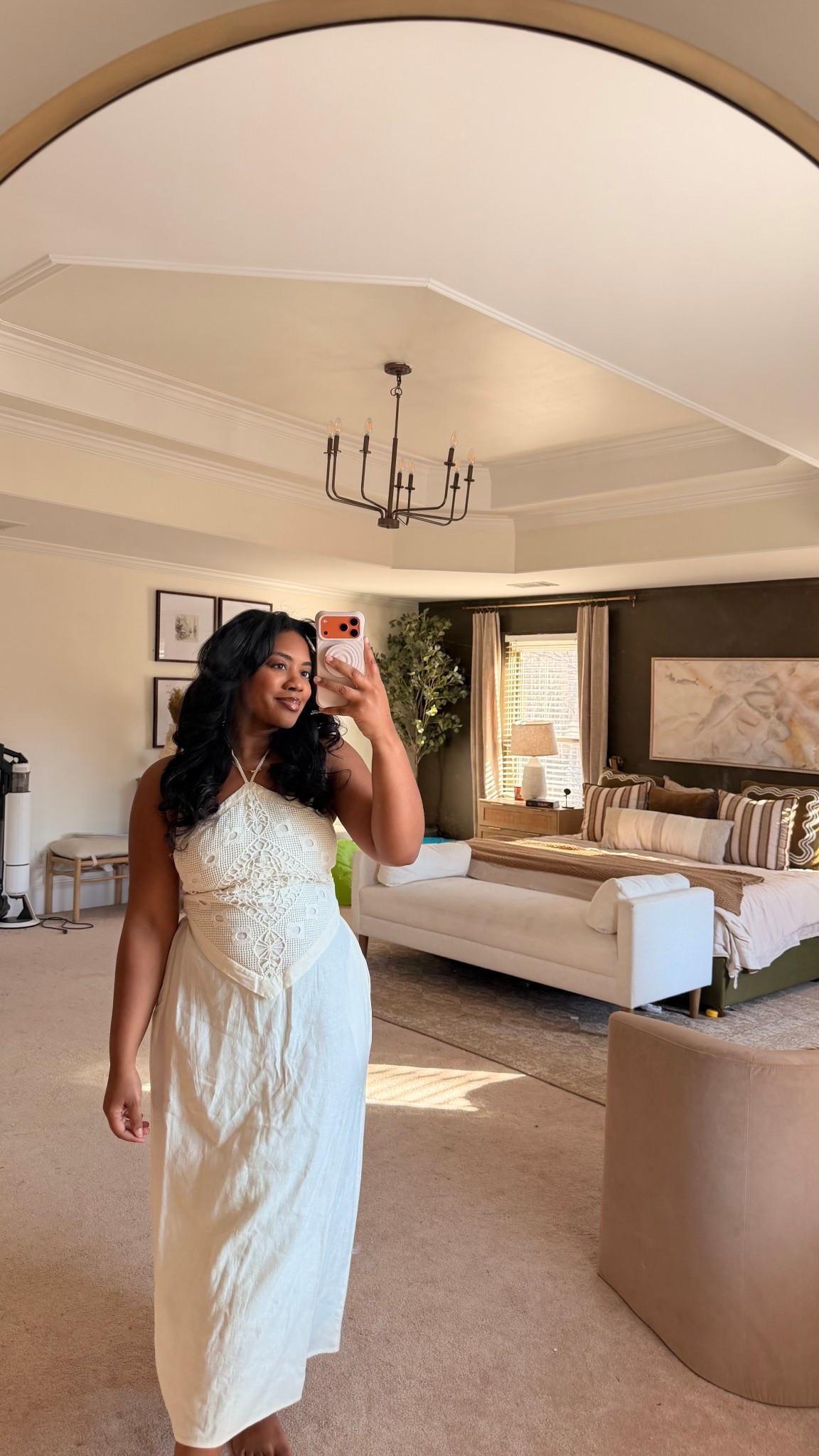 Absolutely ready for vacation and travel. I’m ready to go to date night, a party, baby shower or even a Sunday morning with a cute sweater.  This is BEAUTIFUL 

#LTKootd #LTKMidsize #LTKTravel