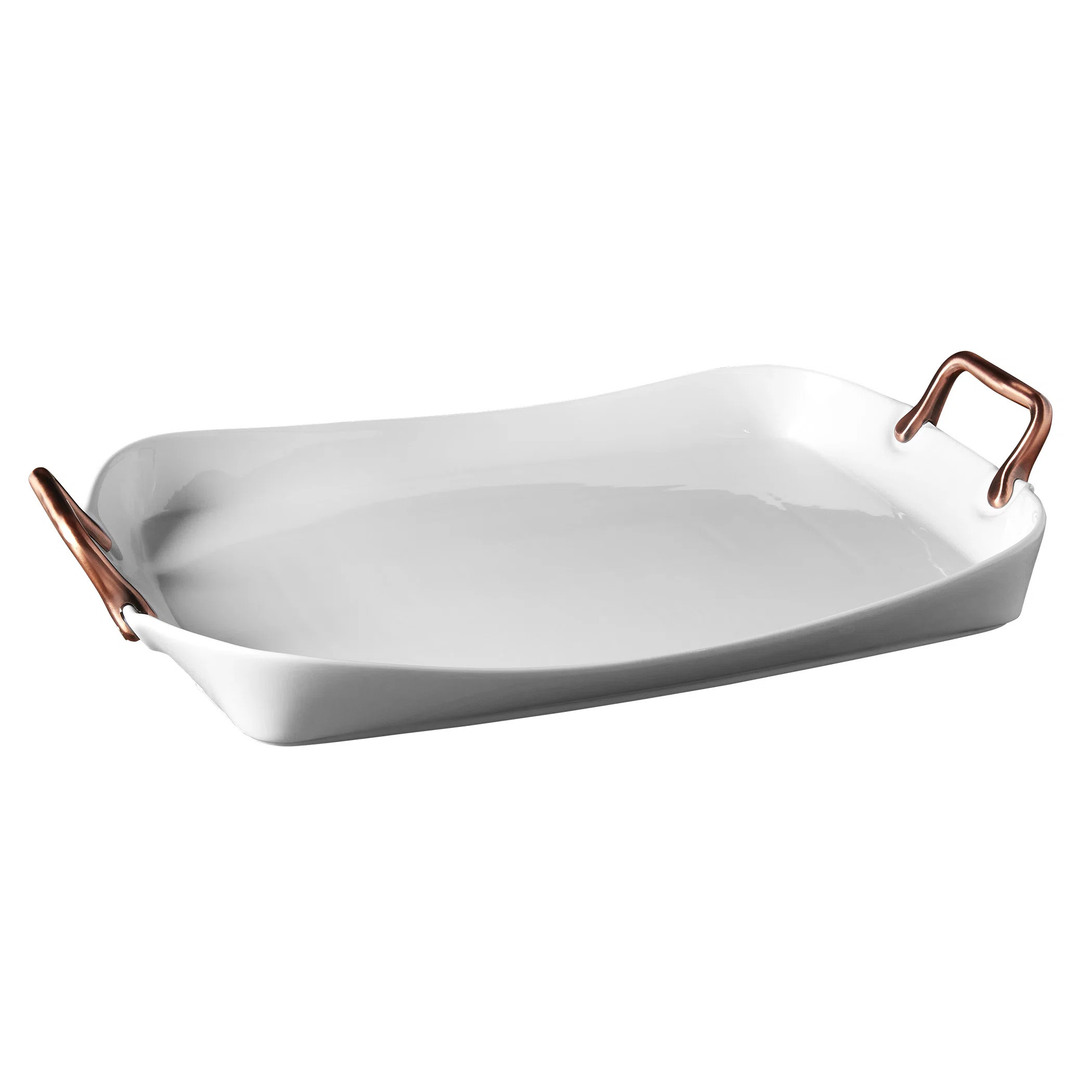 Denmark White Serveware Tray & Reviews | Wayfair | Wayfair North America