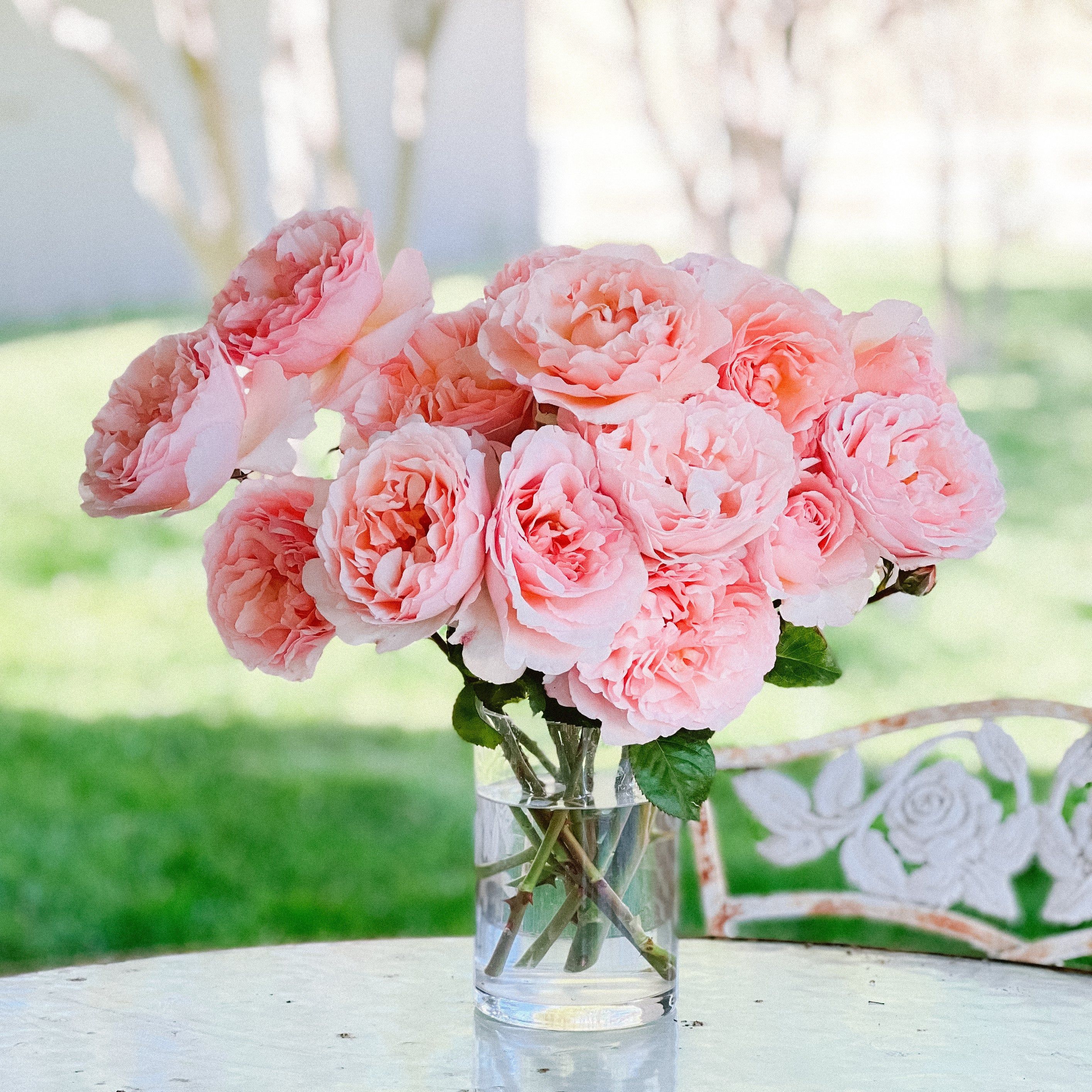 California Grown Pink Bouquet | grace rose farm