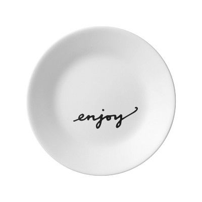 Corelle 6.8" Glass Enjoy Mini Plate White | Target