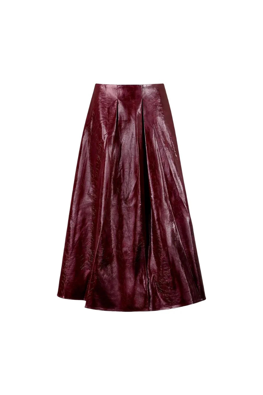 Atlyn Skirt in Oxblood | Bunny & Babe