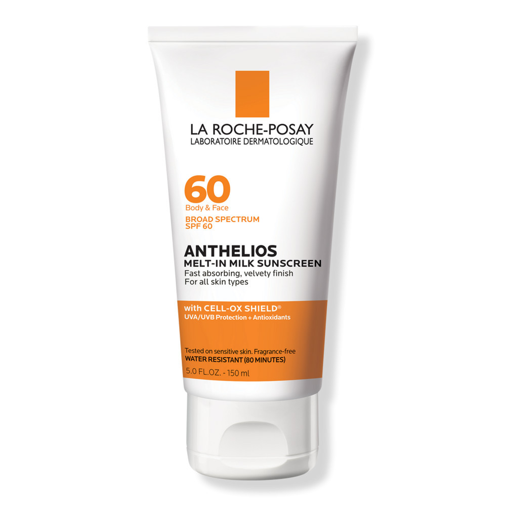 La Roche-Posay Anthelios Melt-In Milk Body and Face Sunscreen SPF 60 - 5.0 oz | Ulta