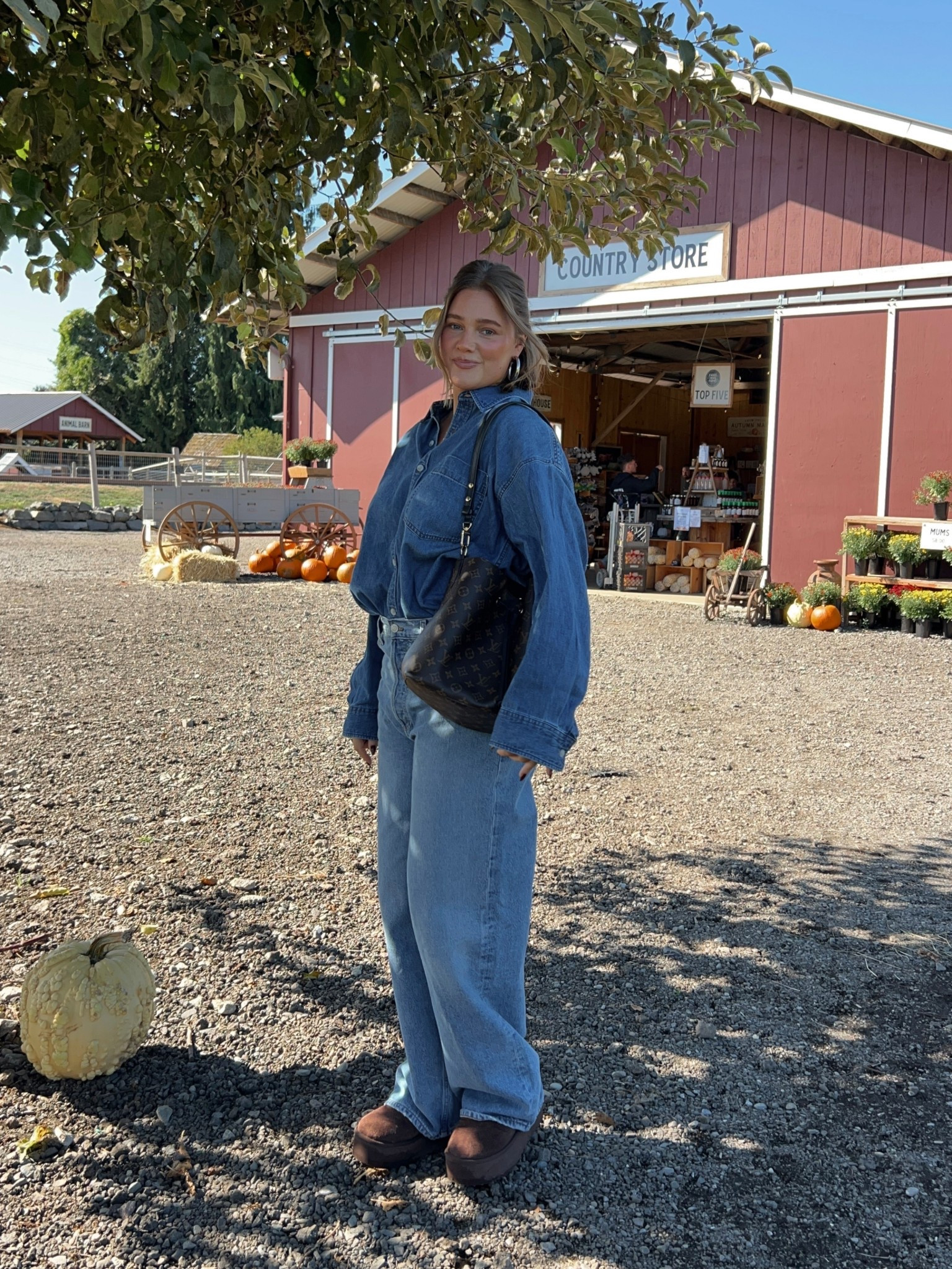 Sized up in shirt to a large for super loose fit it’s long like a dress so I tucked it on. Jeans size down but I love this looser low rise fit. Boots true size I’m an 8 I buy an 8. Linked similar pair from Amazon that look exact same! 

#LTKShoeCrush #LTKFindsUnder100