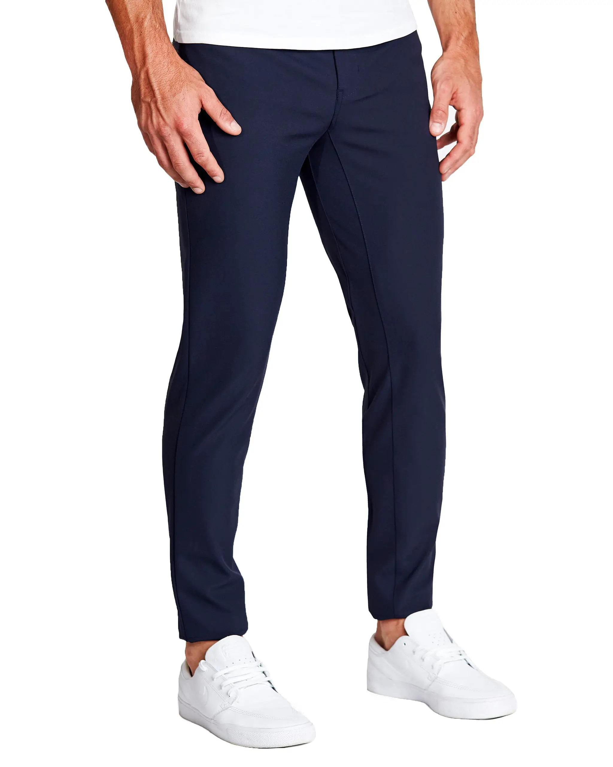 Athletic Fit Stretch Tech Chino - Navy | State and Liberty (US)