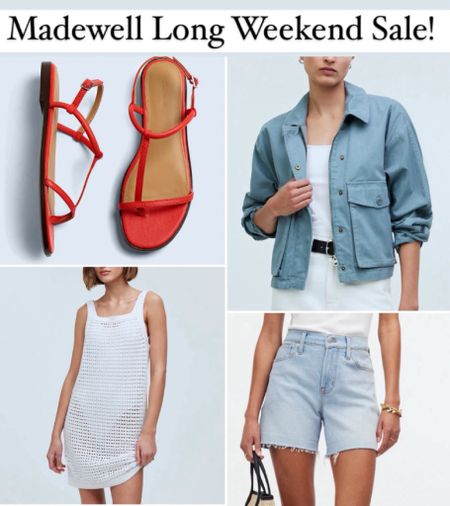 Madewell Sale! Sandals, coverup, denim shorts 
Memorial Day 

#LTKShoeCrush #LTKSaleAlert #LTKSeasonal