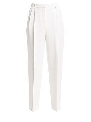 The Row Women's Pica Pants - Off White - Size 6 | Saks Fifth Avenue