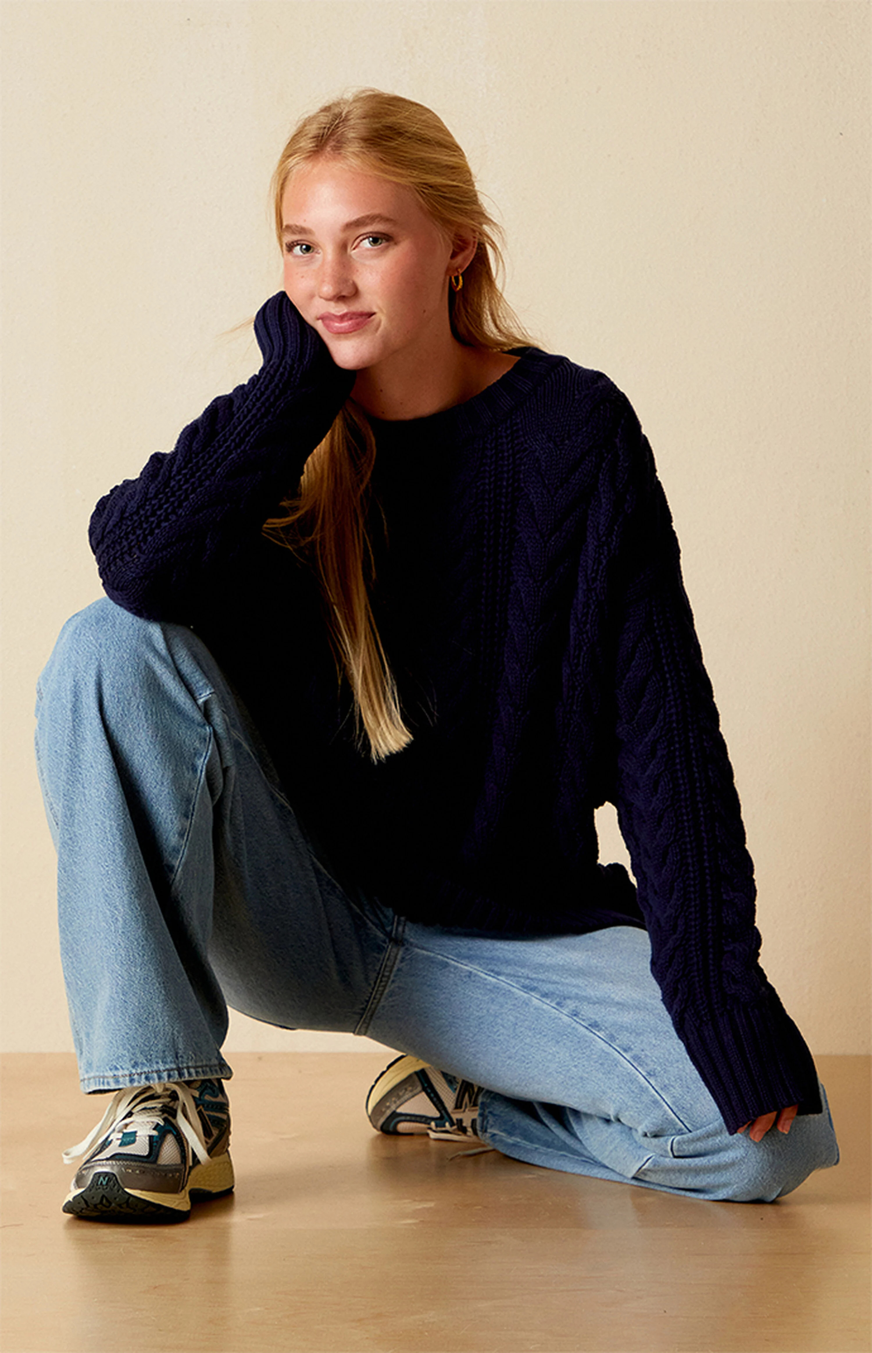 Your Favorite Rory Cable Knit Sweater | PacSun