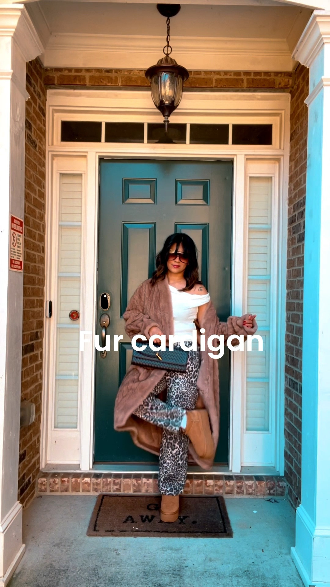 Fall elevated casuals with just one faux fur cardigan. Animal print? Of course. Pair it with Ugg platforms and oversized designer-inspired sunnies, and you’re all set!

#LTKPetite #LTKStyleTip