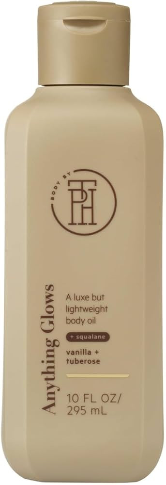 TPH BODY by Anything Glows Vegan Body Oil for Dry Skin with Squalane, Avocado Oil & Rosehip Oil f... | Amazon (US)