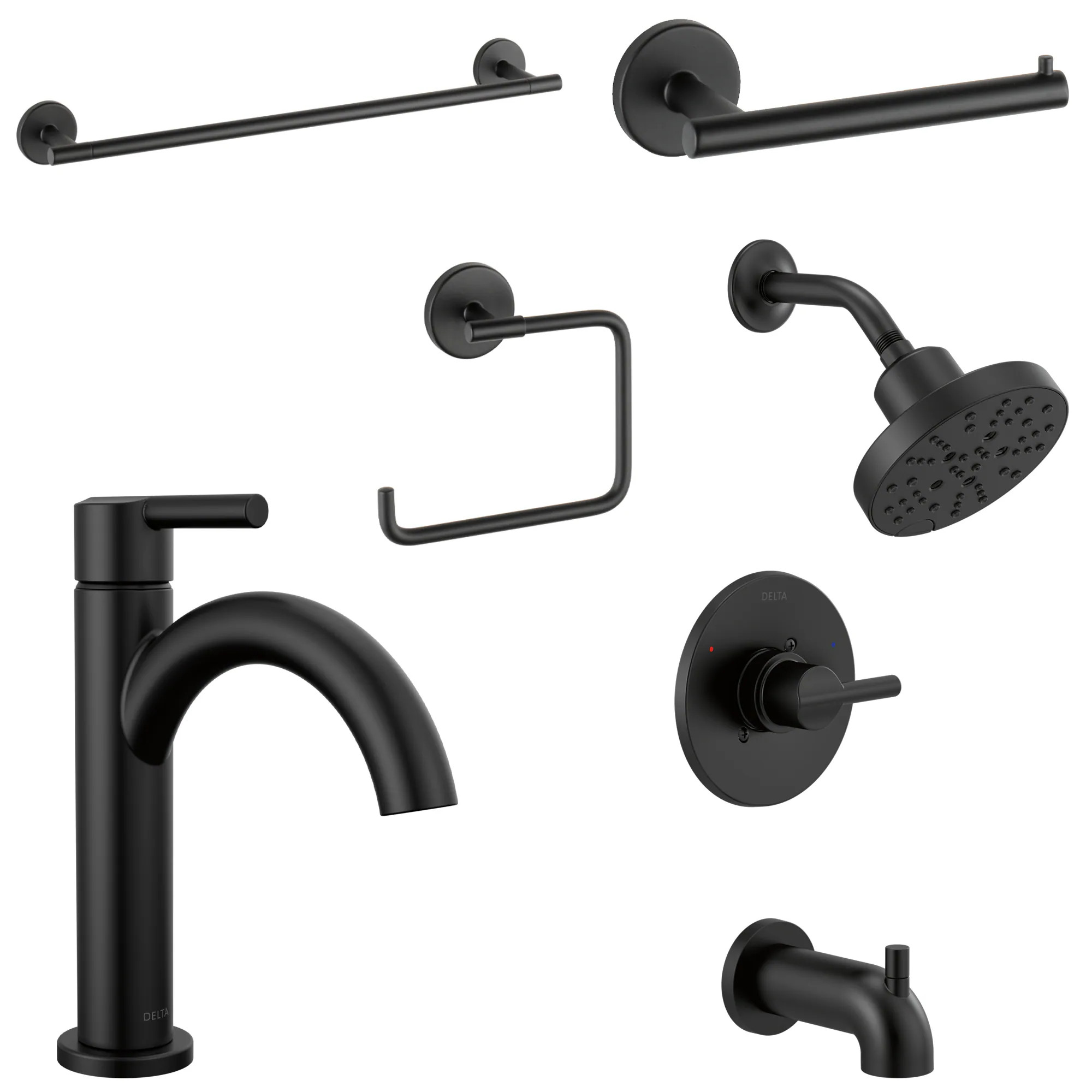 Delta Nicoli Bathroom Sink and Shower Faucet Collection | Lowe's